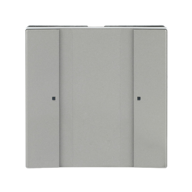 Busch-Jaeger 6125/02-866 Bedienelement, 1/2-fach Multifunktion/Farbkonzept (Kunststoff (lackiert)) Edelstahl 2CKA006115A0200
