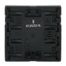 Busch-Jaeger 6125/02-866 Bedienelement, 1/2-fach Multifunktion/Farbkonzept (Kunststoff (lackiert)) Edelstahl 2CKA006115A0200