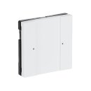 Busch-Jaeger 6125/02-884 Bedienelement, 1/2-fach Multifunktion/Farbkonzept (Kunststoff (lackiert)) Studioweiß Matt 2CKA006115A0203