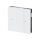 Busch-Jaeger 6125/02-884 Bedienelement, 1/2-fach Multifunktion/Farbkonzept (Kunststoff (lackiert)) Studioweiß Matt 2CKA006115A0203