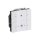 Busch-Jaeger 6126/01-84 Bedienelement, 2-fach mit beiliegendem Busankoppler (Thermoplast) Studioweiß 2CKA006116A0173