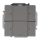 Busch-Jaeger 6126/01-866 Bedienelement, 2-fach mit beiliegendem Busankoppler (Kunststoff (lackiert)) Edelstahl 2CKA006116A0178