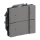 Busch-Jaeger 6126/01-866 Bedienelement, 2-fach mit beiliegendem Busankoppler (Kunststoff (lackiert)) Edelstahl 2CKA006116A0178