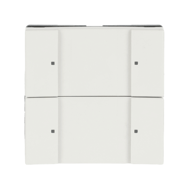 Busch-Jaeger 6126/02-82 Bedienelement, 2/4-fach Multifunktion/Farbkonzept (Thermoplast) Weiß Busch-dynasty® 2CKA006116A0184