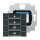 Busch-Jaeger 6127/01-81 Bedienelement, 4-fach mit beiliegendem Busankoppler (Thermoplast) Anthrazit 2CKA006117A0196