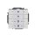 Busch-Jaeger 6127/01-84 Bedienelement, 4-fach mit beiliegendem Busankoppler (Thermoplast) Studioweiß 2CKA006117A0199