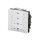 Busch-Jaeger 6127/01-84 Bedienelement, 4-fach mit beiliegendem Busankoppler (Thermoplast) Studioweiß 2CKA006117A0199