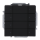 Busch-Jaeger 6127/01-885 Bedienelement, 4-fach mit beiliegendem Busankoppler (Kunststoff (lackiert)) Schwarz Matt 2CKA006117A0208
