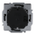 Busch-Jaeger 6127/01-885 Bedienelement, 4-fach mit beiliegendem Busankoppler (Kunststoff (lackiert)) Schwarz Matt 2CKA006117A0208