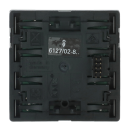 Busch-Jaeger 6127/02-866 Bedienelement, 4/8-fach Multifunktion/Farbkonzept (Kunststoff (lackiert)) Edelstahl 2CKA006117A0216