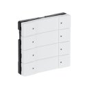 Busch-Jaeger 6127/02-884 Bedienelement, 4/8-fach Multifunktion/Farbkonzept (Kunststoff (lackiert)) Studioweiß Matt 2CKA006117A0219