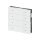Busch-Jaeger 6127/02-884 Bedienelement, 4/8-fach Multifunktion/Farbkonzept (Kunststoff (lackiert)) Studioweiß Matt 2CKA006117A0219