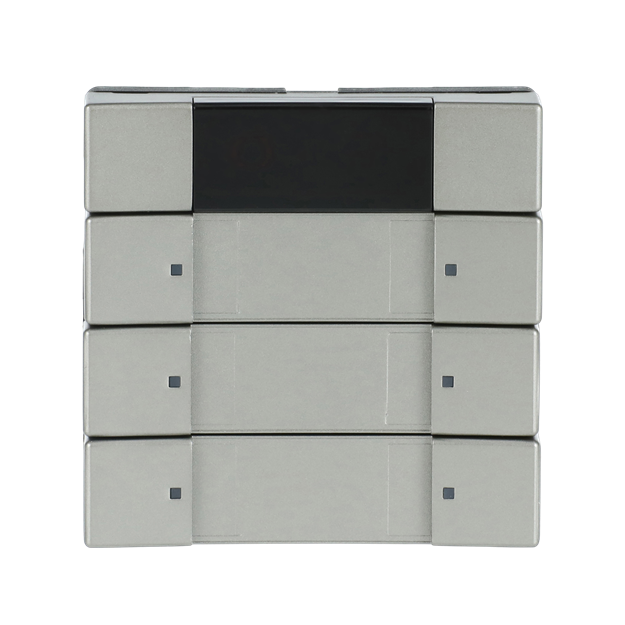 Busch-Jaeger 6129/01-866 Bedienelement 3/6-fach, mit IR-Schnittstelle Multifunktion/Farbkonzept (Kunststoff (lackiert)) Edelstahl 2CKA006135A0150