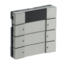 Busch-Jaeger 6129/01-866 Bedienelement 3/6-fach, mit IR-Schnittstelle Multifunktion/Farbkonzept (Kunststoff (lackiert)) Edelstahl 2CKA006135A0150