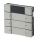 Busch-Jaeger 6129/01-866 Bedienelement 3/6-fach, mit IR-Schnittstelle Multifunktion/Farbkonzept (Kunststoff (lackiert)) Edelstahl 2CKA006135A0150