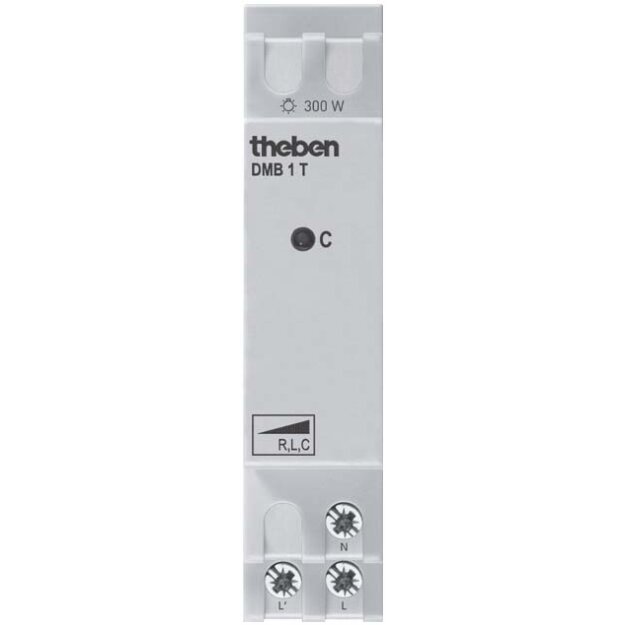 Theben 4930279 Universaldimmer 1Kanal Dimmbooster DMB 1 T KNX
