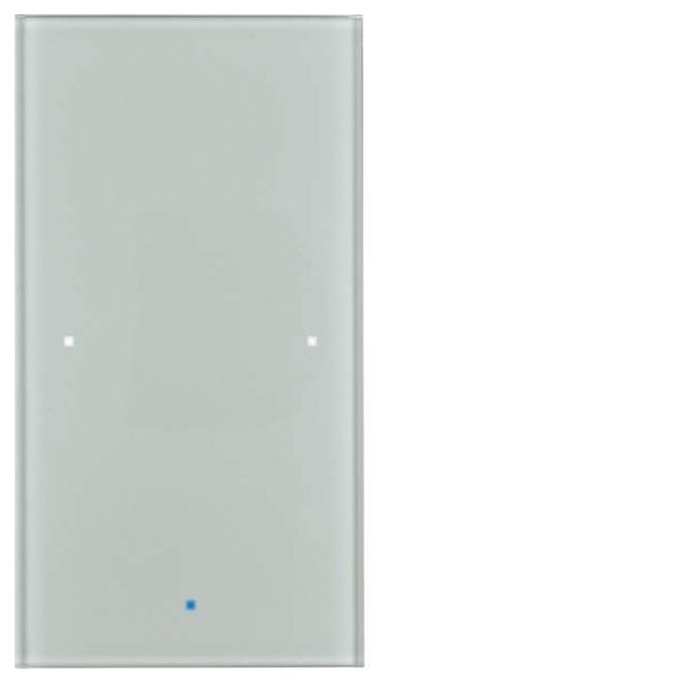 Berker 75141034 Glas-Sensor 1-fach Komfort TS Sensor Alu