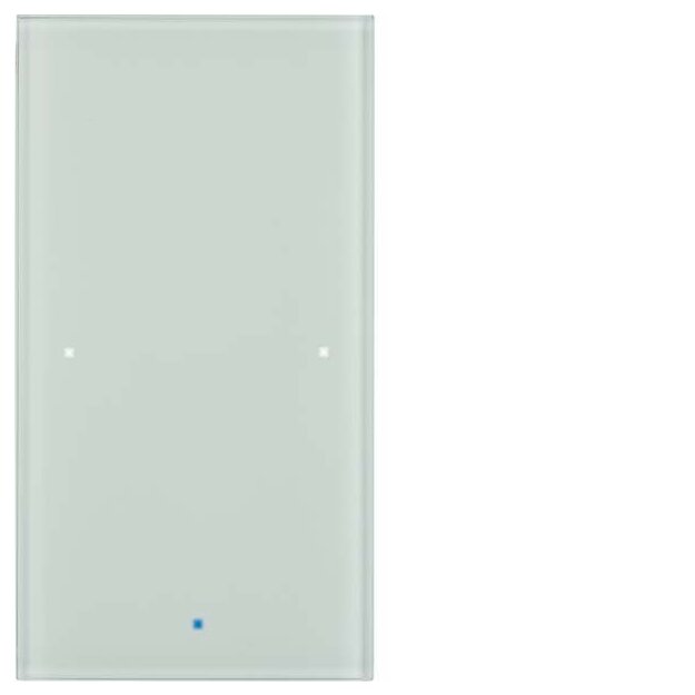 Berker 75141830 Glas-Sensor 1-fach Komfort TS Sensor Polarweiß