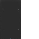 Berker 75142855 Touch-Sensor 2-fach Komfort R.3 Glas Schwarz