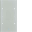 Berker 75143034 Glas-Sensor 3-fach Komfort TS Sensor Alu