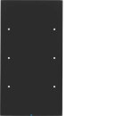 Berker 75143855 Touch-Sensor 3-fach Komfort R.3 Glas Schwarz
