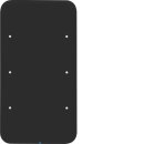 Berker 75143865 Touch-Sensor 3-fach Komfort R.1 Glas Schwarz