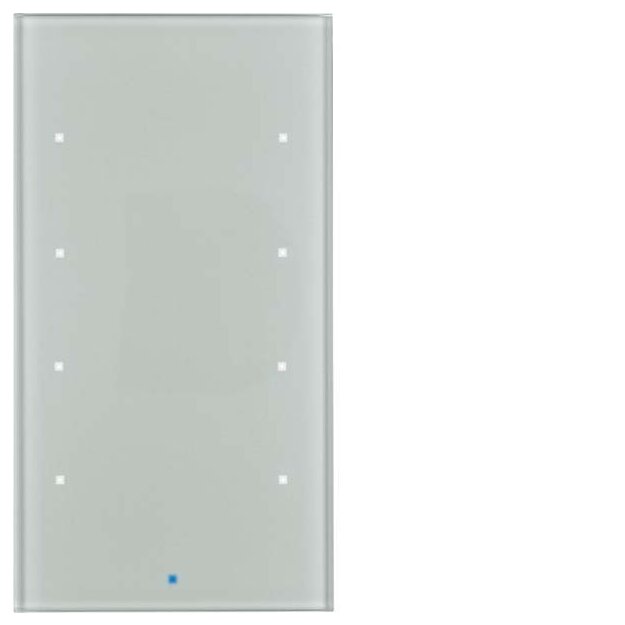 Berker 75144034 Glas-Sensor 4-fach Komfort TS Sensor Alu