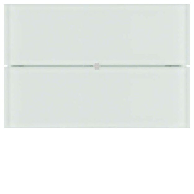 Berker 75162590 Tastsensor 2-fach Komfort B.IQ Glas Polarweiß