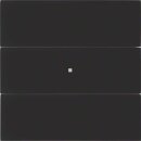Berker 75163092 Tastsensor 3-fach B.IQ Glas Schwarz