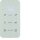 Berker 75643160 Touchsensor 3-fach mit Temperaturregler R.1 Glas konfiguriert Polarweiß