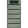 Berker 75665726 Tastsensor 5-fach mit Beschriftungsfeldern RTR Display Q.1/Q.3 Anthrazit samt