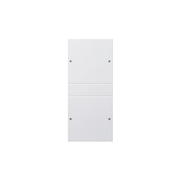 Gira 218227 Wippenset 2-fach (1+1) System 55 Reinweiß matt(lackiert)