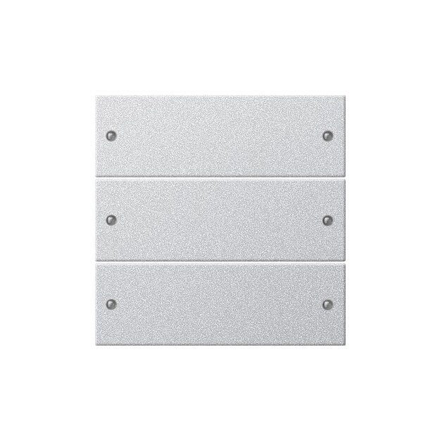 Gira 218326 Wippenset 3-fach System 55 Farbe Alu(lackiert)