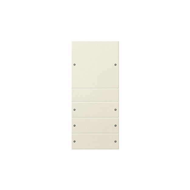 Gira 218401 Wippenset 4-fach (1+3) System 55 Cremeweiß(lackiert)