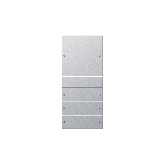 Gira 218426 Wippenset 4-fach (1+3) System 55 Farbe Alu(lackiert)