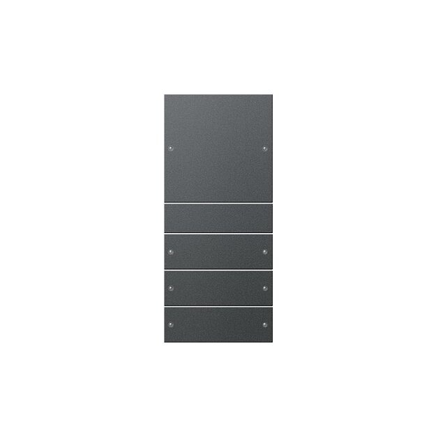 Gira 218428 Wippenset 4-fach (1+3) System 55 Anthrazit(lackiert)