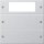Gira 219226 Wippenset 2-fach Plus System 55 Farbe Alu(lackiert)