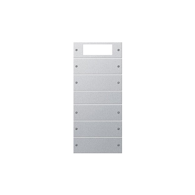 Gira 219526 Wippenset 5-fach Plus (2+3) System 55 Farbe Alu(lackiert)