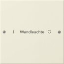 Gira 220101 Wippenset 1-fach beschreibbar System 55...