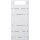 Gira 221527 Wippenset 5-fach Plus (2+3) beschreibbar System 55 Reinweiß matt(lackiert)