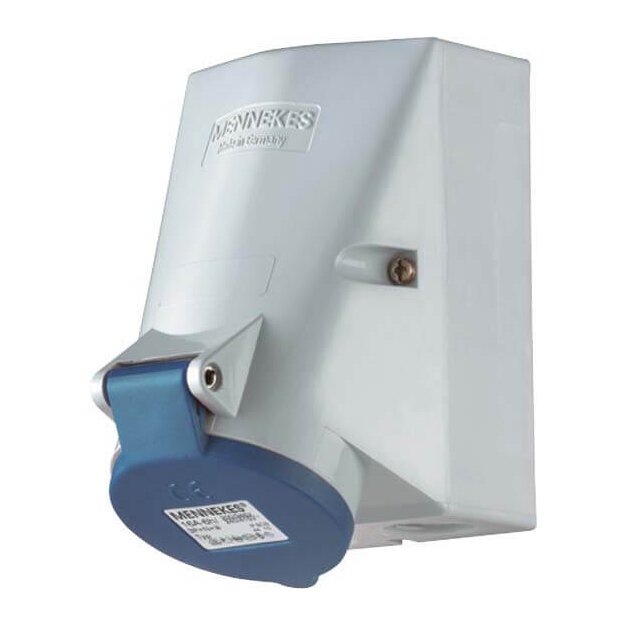 Mennekes Wanddose TwinCONTACT 32A 3p 6h 230V IP44 420