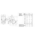 Mennekes Wanddose 16A 4p 10h >50-500V 1726