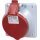 Mennekes Anbaudose TwinContact 32A 5p 6h 400V IP44 3171