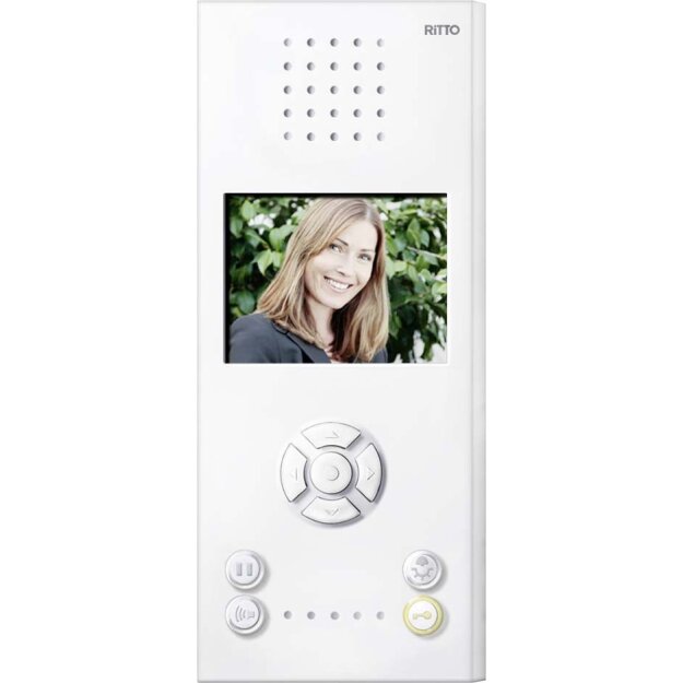 Ritto RGE1787770 Video-Freisprechstelle Color weiß