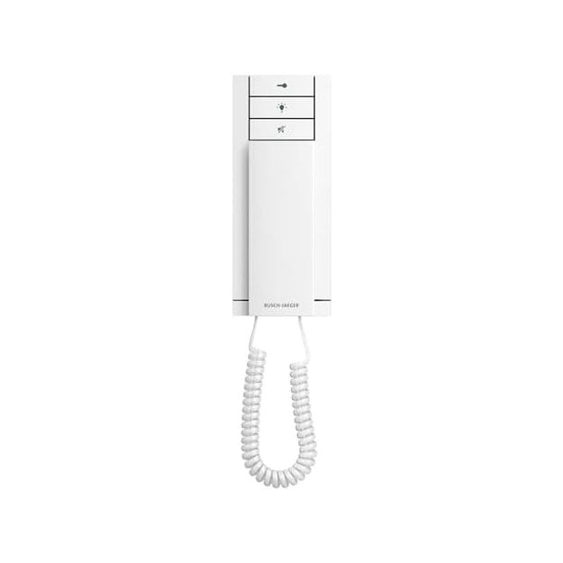 Busch-Jaeger 83205 AP-624 Innenstation Audio mit Hörer Studioweiß Matt 2CKA008300A0001