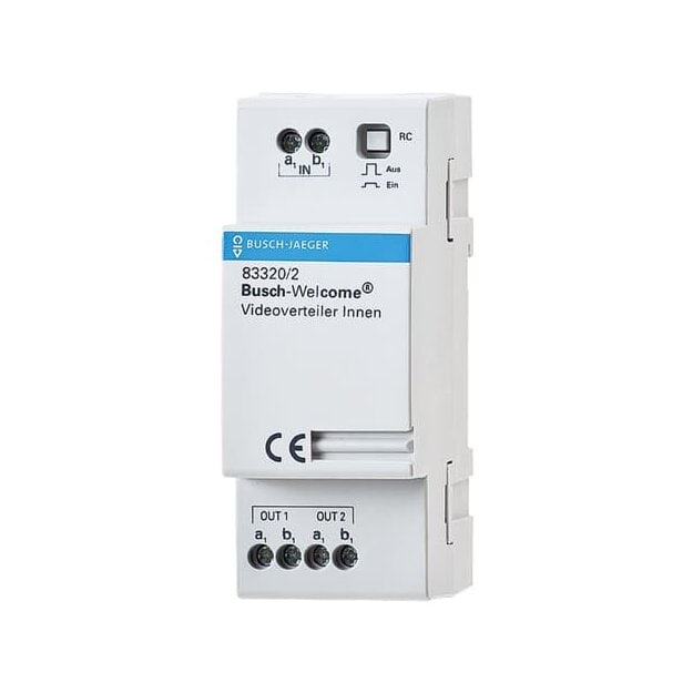 Busch-Jaeger 83320/2 Videoverteiler Innen REG 2CKA008300A0041
