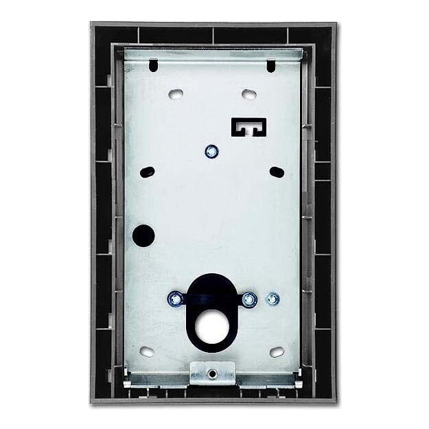 Busch-Jaeger 83401 AP-689 Aufputz-Montagedose Gr. 1/2 Lichtgrau 2CKA008300A0033