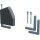 Bachmann DESK Haltewinkelset 930.120 (1er)