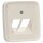Busch-Jaeger 1803-02-212 Zentralscheibe 2-fach (Thermoplast) Weiß Busch-Duro 2000® SI 2CKA001753A8956