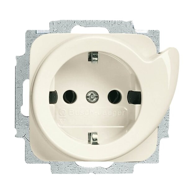 Busch-Jaeger 20 EUCDR-212 Busch-Servicesteckdose® (Duroplast) Weiß 2CKA002011A2597